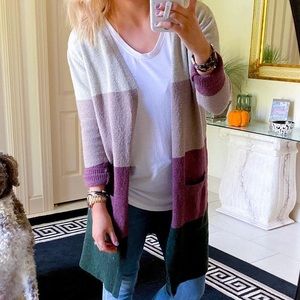 Colorblock Cardigan